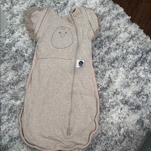 Cozy Beige Baby Sleep Sack